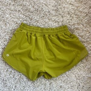 Green lululemon shorts! Bought new and hardly worn, just the wrong size.
